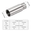uxcell Shower Head Extension Arm Stainless Steel 1/2PT Male to