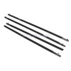 ATUOTPO 4 Pcs Lower Door Window Reveal Molding Weatherstrip For