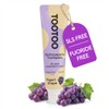 Fluoride Free Kids Toothpaste Hydroxyapatite Xylitol Grape 4.2oz