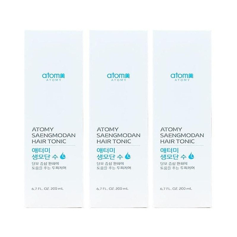 Atomy Fresh Hair Dansu Atomy Liquid 200ml 3pcs Hair Tonic