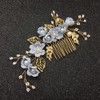 Beaupretty - Peineta para el pelo de boda con diamantes