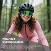 Suertree Polarized Cycling Glasses Men Women Sports Sunglasses TR90 Mountain