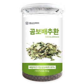 Hello Green Domestic morel cabbage pills 250g / 헬로우그린 국내산 곰보배추 환 250gX1(통)