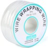 JESSINIE White Electronic Wire DM-30-1000 - 30 AWG Single Core
