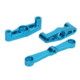 Ball Bearing Steering Assembly Set, Durable and Stable Fine Aluminum Ball Bearing Steering Assembly Set TT021/10 Accurate with Car Screws