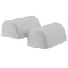 Classic Home Store Soft PVC Leather Look Pair of Round