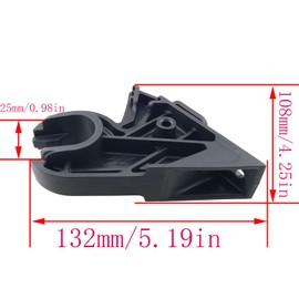 CHENJIN 731-10069D Hood Pivot Bracket 731-10069D Hood Pivot Bracket Replacement for MTD, CUB Cadet Lawn Tractor