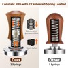 V5 Espresso Tamper, 58.3MM 2 Spring-Loaded Calibrated Tamper with Stainless