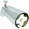 Avalon Bathtub and Shower Spout with Front Diverter for 1/2