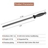 Efficient 12 Inch Honing Steel Sharpening Rod Knife Sharpener Steel