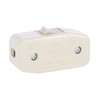 B&P Lamp® Ivory, Heavy Duty Rocker Switch for Round Lamp