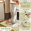 Vintage Farmhouse Kitchen Mats for Floor, Non-Slip, Anti-Fatigue, 2-Piece