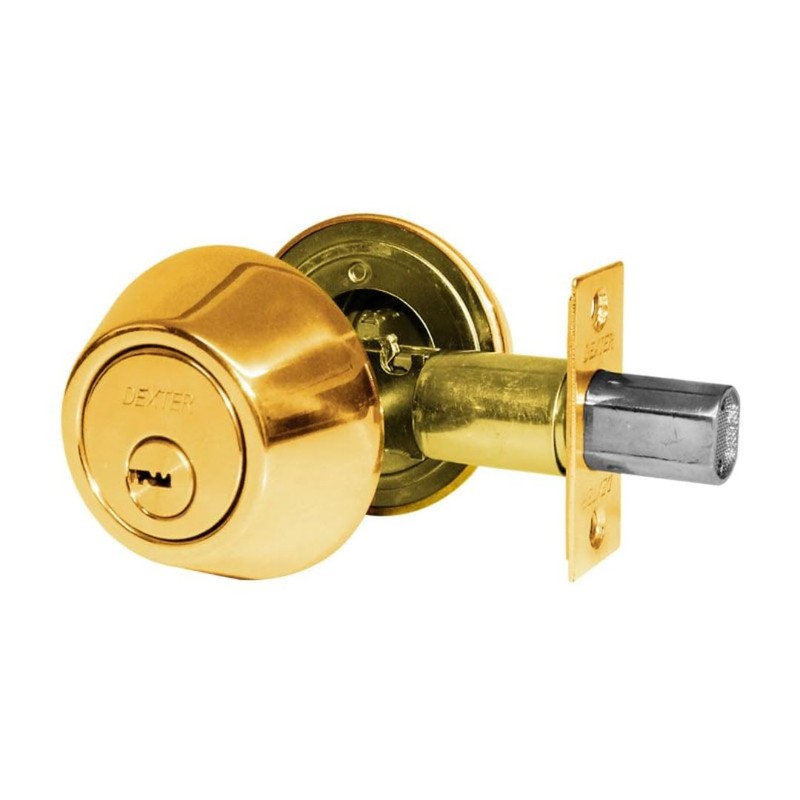 dexter Cerrojo llave llave niquel (laton brillante)