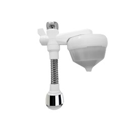 Siroflex 2652/1S Silver UNI 3-A Household Water Filter Made in Italy with Hose and Ventilation Aerator Sirius