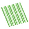 100PCS Greenhouse Arch Frame Double Head Plastic Clip Heating Press