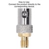 10Pcs RF Coaxial Cable Adapter SMA Female to BNC Female
