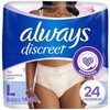 Always Discreta, ropa interior para incontinencia para mujer, máxima noche
