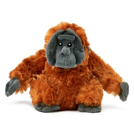 Zappi Co Children's Soft Cuddly Plush Toy Animal - Perfect Perfect Soft Snuggly Playtime Companions for Children (12-15cm /5-6") (Orangutan)