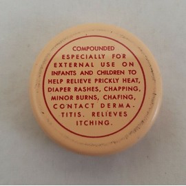 Bredenbeck Laboratories New Vintage Original Formula Pinxav Diaper Rash Ointment Sample Tin Never Opened
