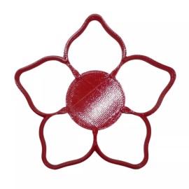 AJT MONSTER HEAD OR POINTED PETAL FLOWER COOKIE CUTTER MADE IN USA PR4934