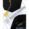 YIIOSS Graduation Tam Doctoral Tam Doctoral Regalia 8 Sided with