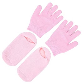 Guantes Hidratantes, Calcetines de Gel Hidratante, Juego de Guantes Suaves para Manos y Pies ásperos, Personas Apagadas y Envejecidas