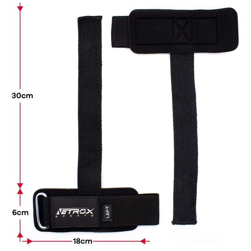 Netrox Sports® - Lifting Straps | Professional Lifting Straps with