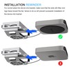 IFCASE Mac Mini Cooling Fan Mount, Behind Monitor, Under Desk,