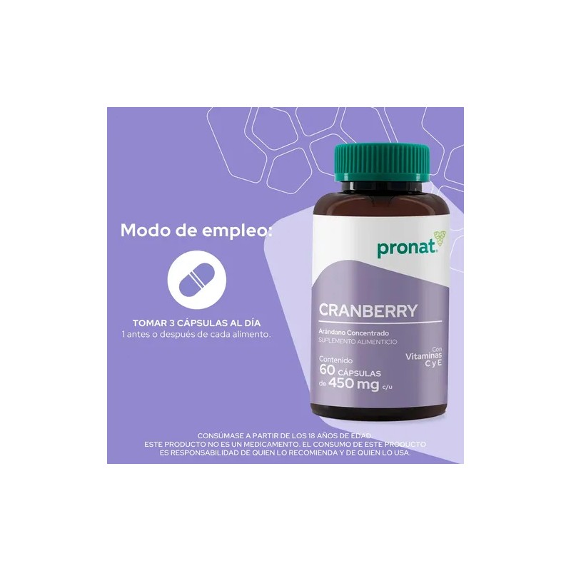 Cranberry (arandano) (60 Cap) Pronat