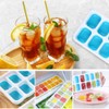 4 Pcs Ice Cube Bandejas para cubitos de hielo, CoWalkers