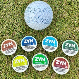 Zyn Golf Ball Markers - Upperdecky Magnetic Ball Markers - Cool Mint, Peppermint, Spearmint, Wintergreen, Citrus, Coffee & Cinnamon:_Coffee
