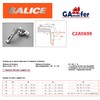 SALICE Hinge for Corner Furniture (Double Neck C2AYA99.)