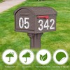 Reflective Mailbox Numbers for Outside - 30 Pcs Waterproof Mailbox