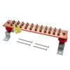 Copper Grounding Bar Kit - 16"*3.15" Copper Bus Bar with