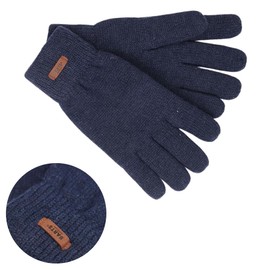 Barts Men's Haakon Gloves (Haakon Glove) - Blue (Navy 003h) Plain, size: s-m