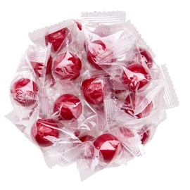 Bayside Candy Fire ballz Wrapped Bulk | Cinnamon Flavored Hard Candy - Individually Wrapped -Jawbreakers (5LB)