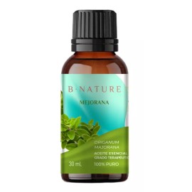 B Nature Aceite Esencial Mejorana Puro 100 Ml Bnature Terapeutico