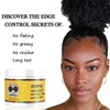 Edge Control Wax for Women Strong Hold Non-greasy, 4 OZ
