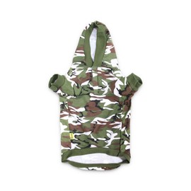 DroolingDog Dog Camo Hoodie for Large Dogs Boy Dog Clothes XXXL Hoodie for Dogs, XXXL, Green