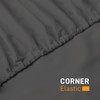 My home store Fitted Sheet 25 cm Deep Brushed Microfiber