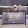 Pamo Babe Portable Crib Baby Playpen with Mattress and Carry