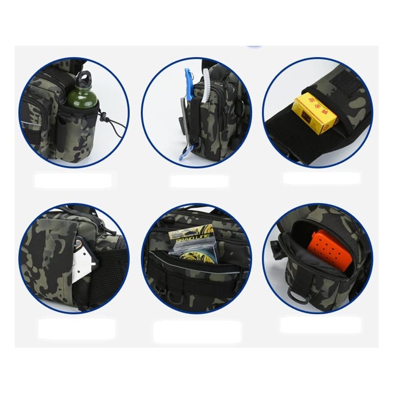 Fishing Bag Fishing Bag Langan Bag Fishing Bag Shoulder Bag,