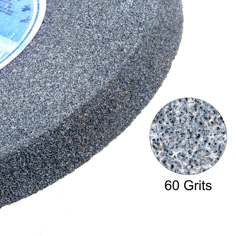 sourcing map 6-Inch Bench Grinding Wheels Aluminum Oxide 60 Grits