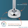 MERKUR Shaving Stand Gloss Chrome 4006 | Non-Slip with Straight