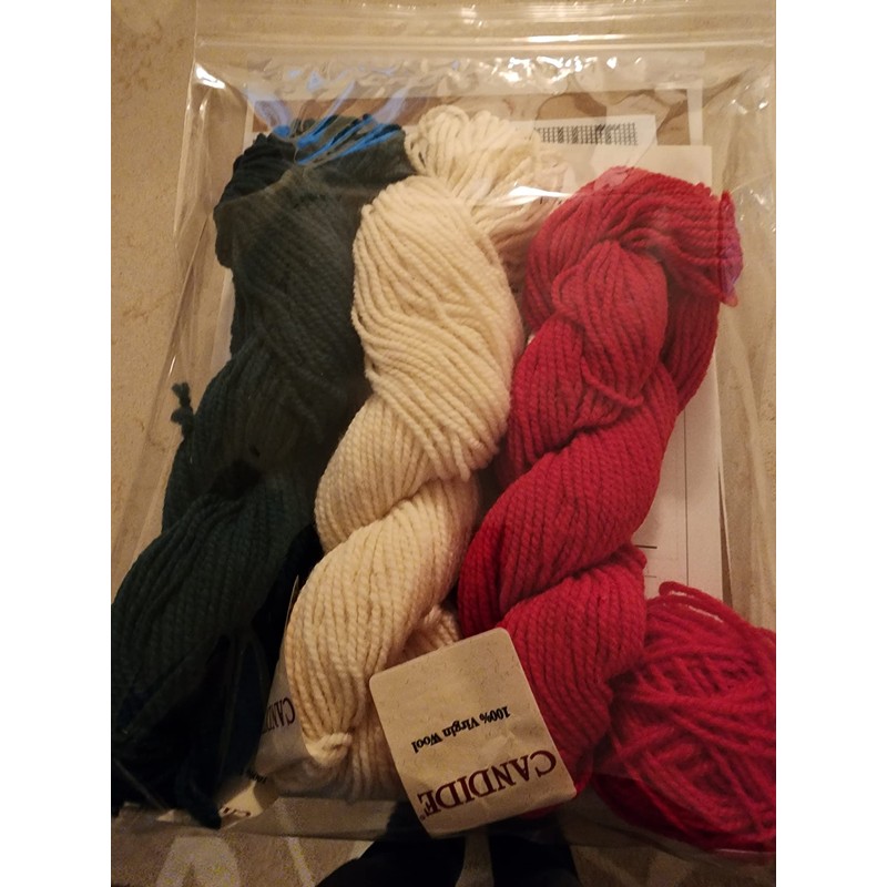 Christmas Stocking Knitting Kit - Partridge and Pear Tree