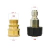 WEZCHUGHAOL Pressure Washer Adapter Set, Quick Connect Gun to Wand,