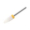 Ceramic Nail Drill Bit for Manicure, Corn Shape Nail Drill
