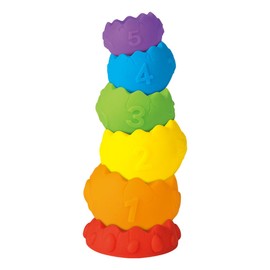 Cosaway Baby Blocks for Toddlers 1-3 Stacking & Building Sensory Montessori Toys for Babies Soft & Educational Blocks 6+ Months