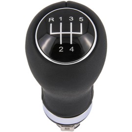 Recambo Schaltknauf 5 Gang passend für Seat Toledo, 1M 5P KG, 1998-2019, Plug & Play, Auto Schalthebel, schwarz - chrom