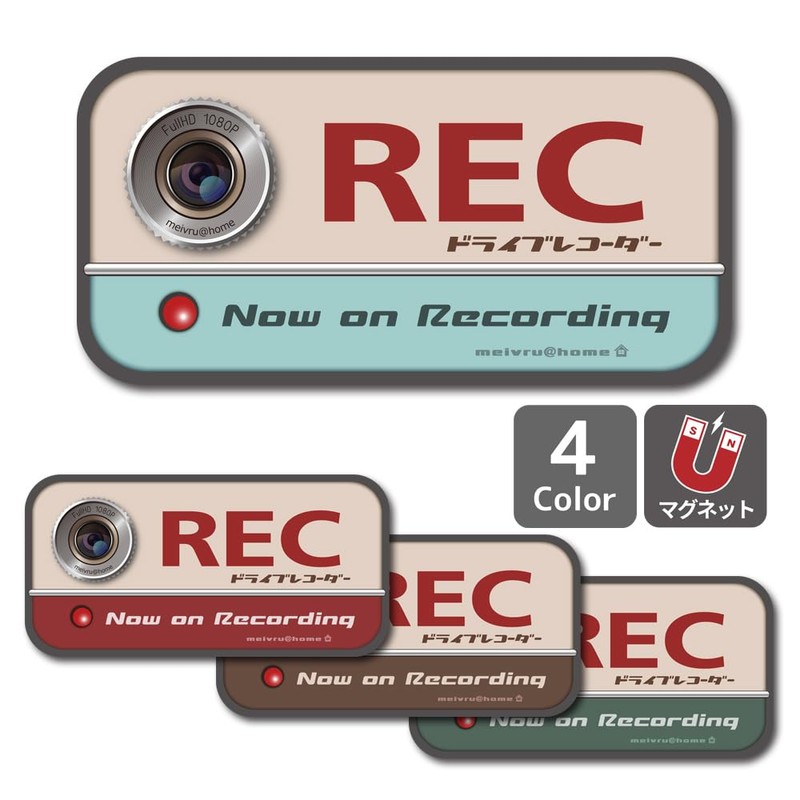 [Magnet] Dash Cam Sticker, Dash Cam Sticker, Dash Cam Sticker,
